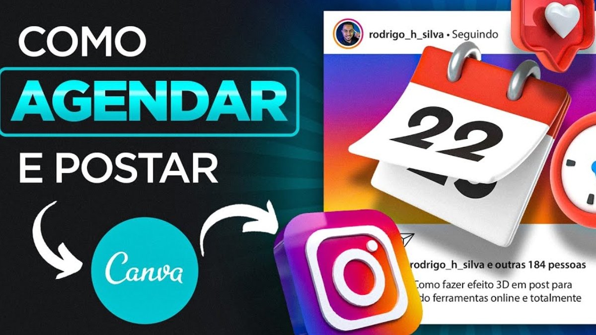 Como Agendar Posts com o Canva em 2025