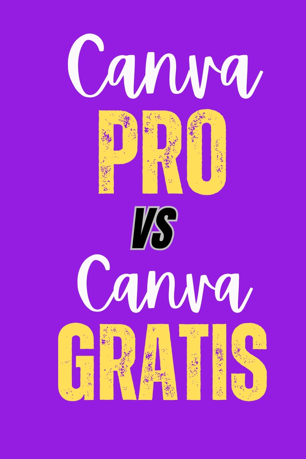 Canva Pro vs Gratuito